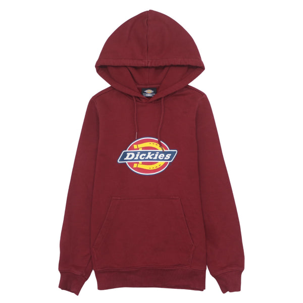 Dickies Vintage 90's Spellout Pullover Hoodie XSmall Red