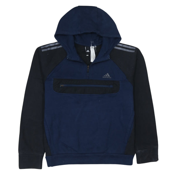 Adidas 90's Lightweight Pullover Hoodie Small Black