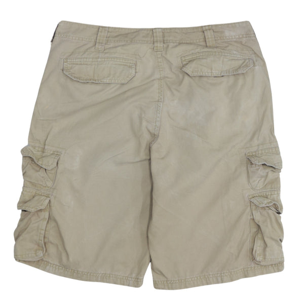 Lee 90's Baggy Chino Shorts 34 Tan Brown