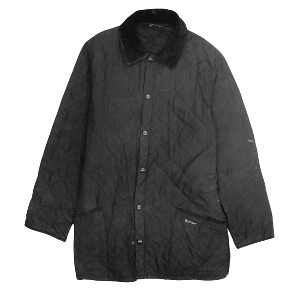 Barbour 90's Lightweight Button Up Windbreaker Large  Black
