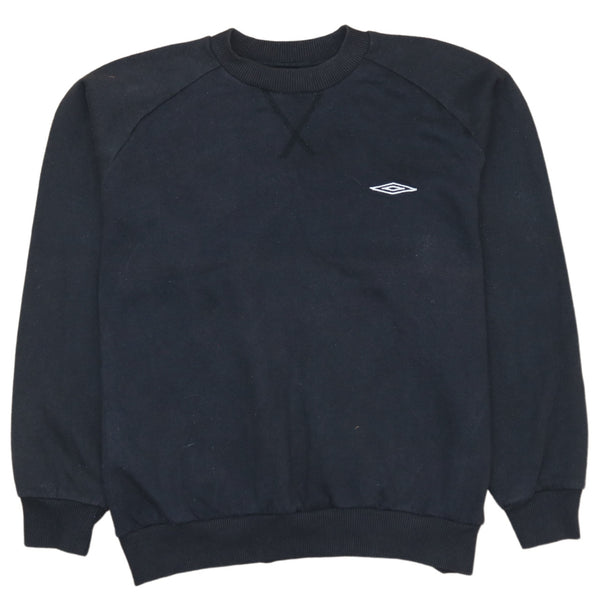 Umbro 90's Heavyweight Crew Neck Sweatshirt Large Black