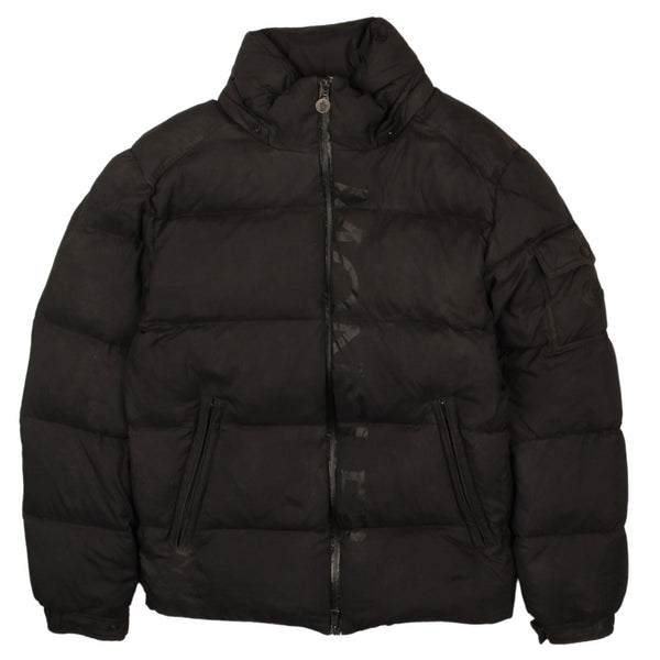 Moncler 90's Heavyweight Full Zip Up Puffer Jacket Medium (missing sizing label) Black