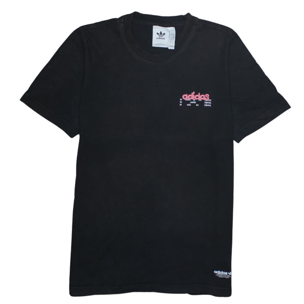 Adidas 90's Short Sleeves Crew Neck T Shirt Small Black