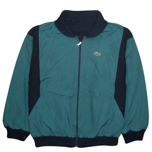 Lacoste 90's Lightweight Full Zip Up Windbreaker Medium  Green