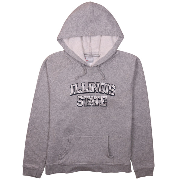 Champion 90's Illinois State Grey Pullover Hoodie Women's Large