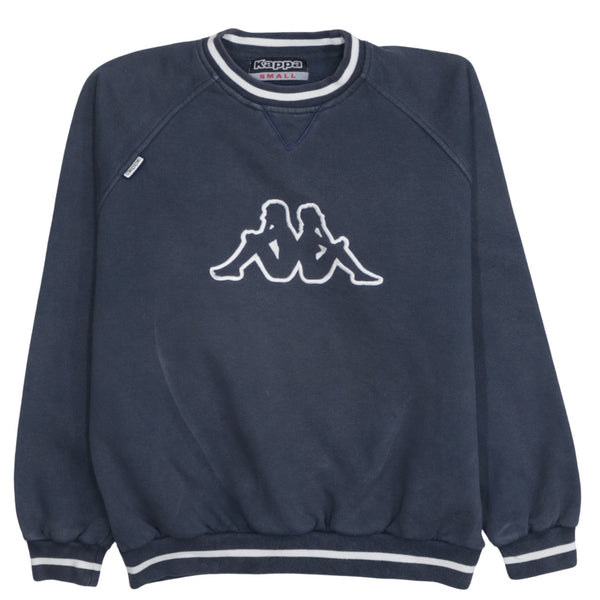 Kappa   Sweatshirt Small Navy Blue