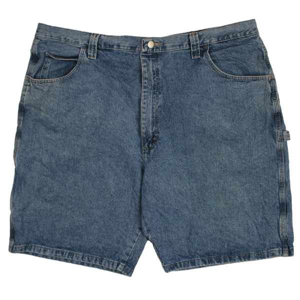 Wrangler Men's Blue 90's Baggy Chino Shorts Size 42 Vintage Style