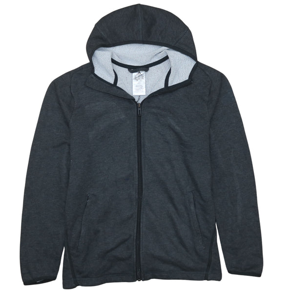 Adidas Vintage 90's Large Black Full Zip Sportswear Hoodie