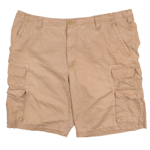 Lee Men's 90's Vintage Cargo Shorts 44 Tan Brown Workwear Utility
