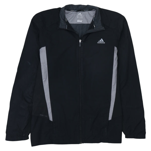 Adidas 90's Lightweight Full Zip Up Windbreaker XLarge Black