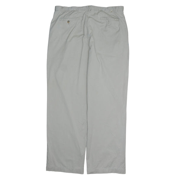 Wrangler 90's Straight Leg Baggy Trousers / Pants 40 Beige Cream