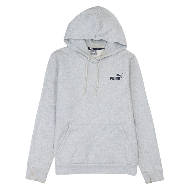 Puma 90's Lightweight Pullover Hoodie Large Grey