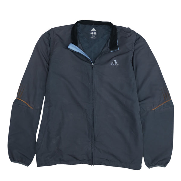 Adidas Vintage 90's Black Lightweight Windbreaker Jacket XL