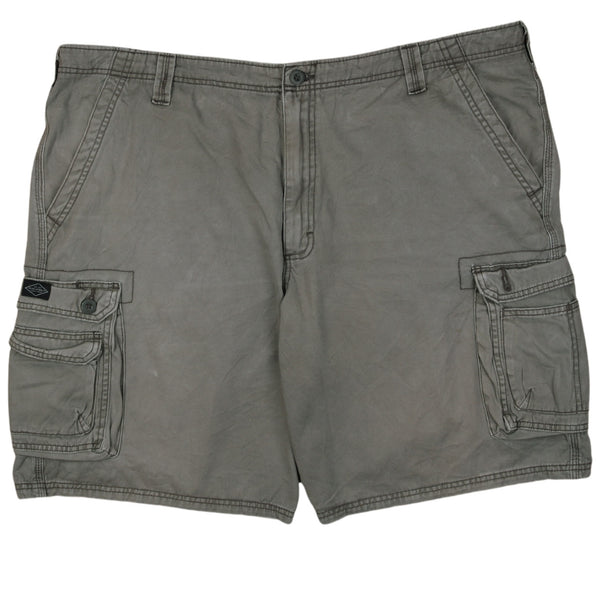 Lee Vintage 90s Men's Cargo Shorts Size 42 Grey With Pockets Rare