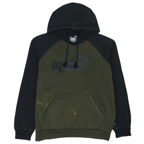 Puma 90's Spellout Pullover Hoodie Medium Black