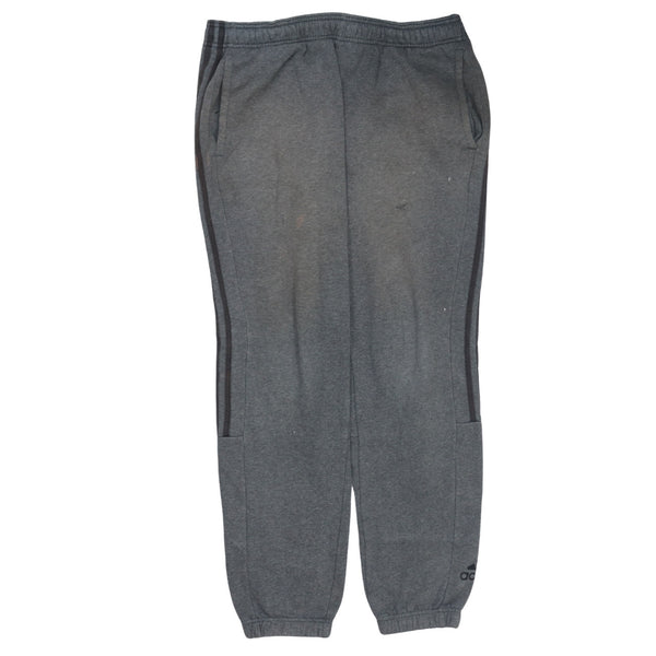 Adidas Vintage 90's Grey Tracksuit Joggers Sweatpants Men's Large