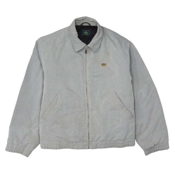 Lacoste 90's Lightweight Full Zip Up Windbreaker Large  Grey
