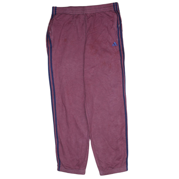 Adidas 90's Tracksuit Casual Joggers / Sweatpants Large Red