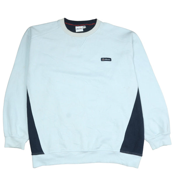 Ellesse Vintage 90's Grey Sweatshirt X Large Heavyweight Crew Neck