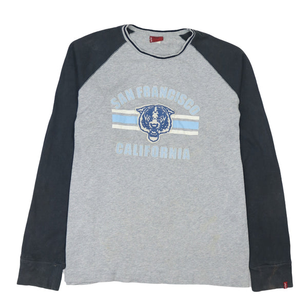 Levi's 90's San Francisco Califorina Crew Neck Sweatshirt XLarge Grey