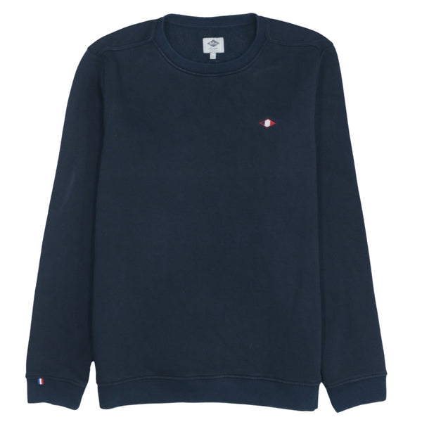 Lee 90's Vintage Lightweight Crew Neck Sweatshirt Large Men's Navy Blue