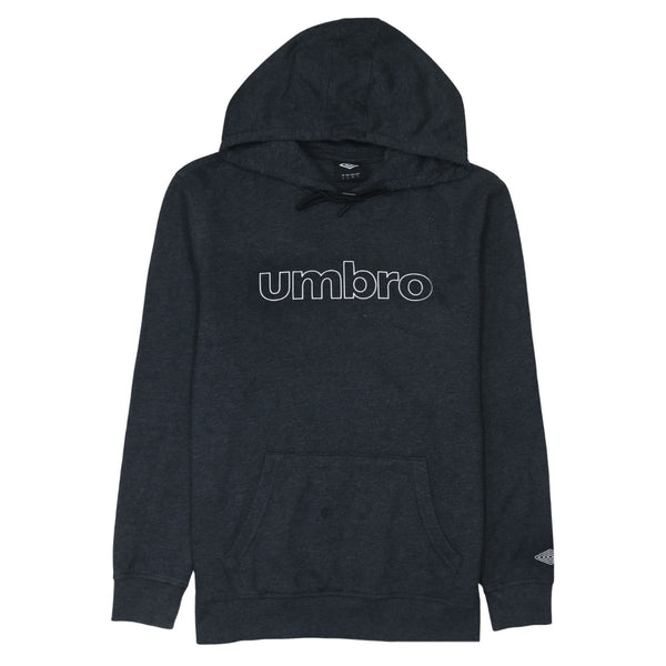 Umbro 90's Spellout Pullover Hoodie XLarge Grey