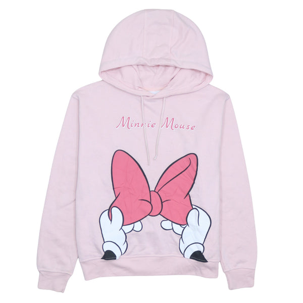 Vintage 90's Disney Minnie Mouse Pullover Hoodie, Women's XS, Pink