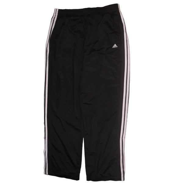 Adidas 90's Baggy Straight Leg Trousers Pants Large Black