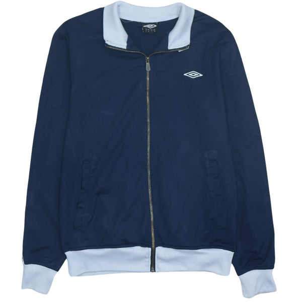 Umbro 90's Heavyweight Navy Blue Full Zip Sweatshirt Men’s Medium