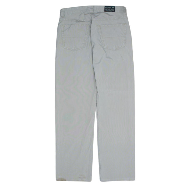 Dockers 90s Lightwash Baggy Straight Leg Beige Cream Mens Pants 33
