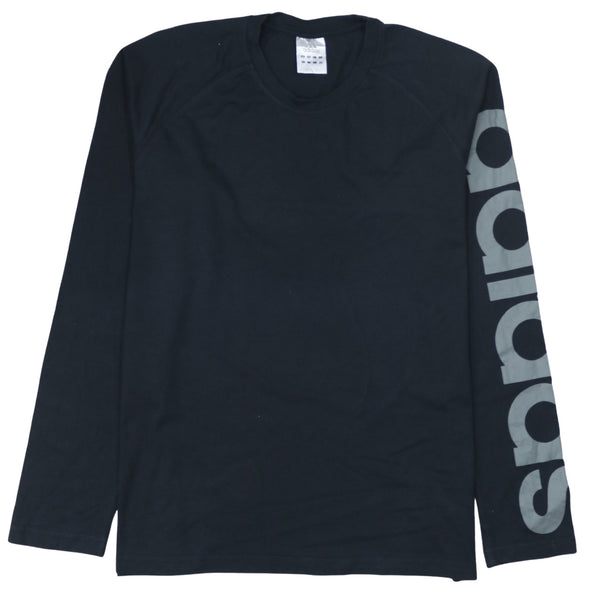 Adidas 90's Lightweight Crew Neck Sweatshirt XLarge Black