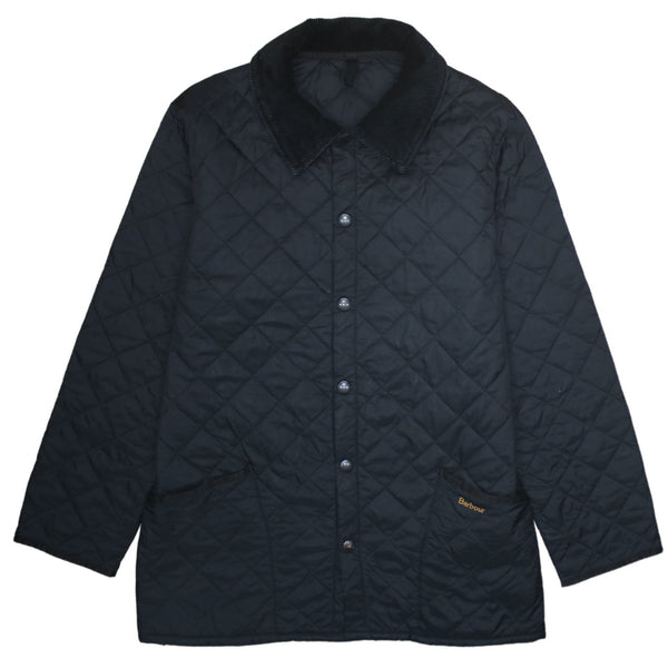Barbour 90's Lightweight Button Up Windbreaker Medium  Black