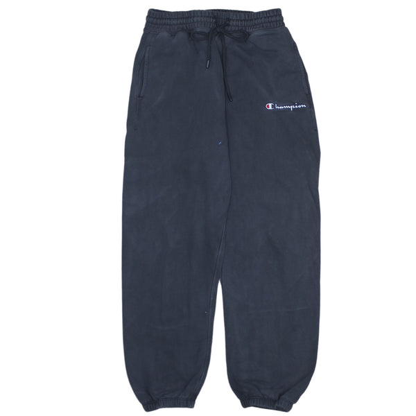 Champion Black 90's Vintage Track Joggers Sweatpants Men’s Small