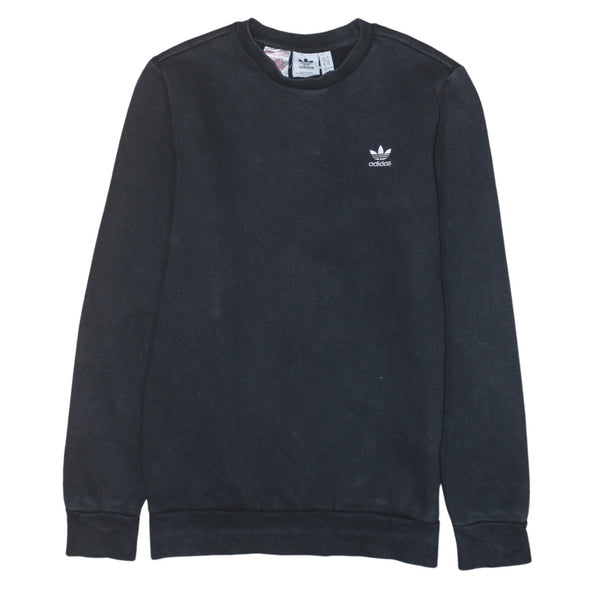 Adidas 90's Lightweight Crew Neck Sweatshirt Large Black