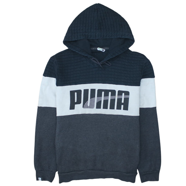 Puma 90's Spellout Pullover Hoodie Medium Black