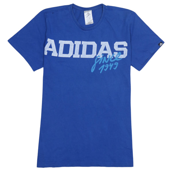 Adidas   T Shirt Large Blue