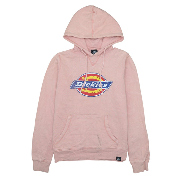 Dickies Vintage 90's Pink Spellout Pullover Hoodie, Men's XSmall