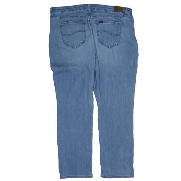 Lee 90's Lightwash Straight Leg Baggy Jeans / Pants 40 Blue