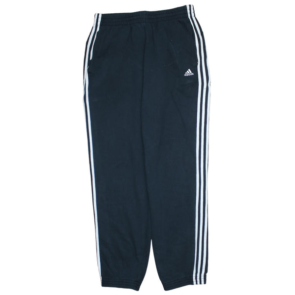 Adidas 90's Tracksuit Casual Joggers / Sweatpants Medium Black