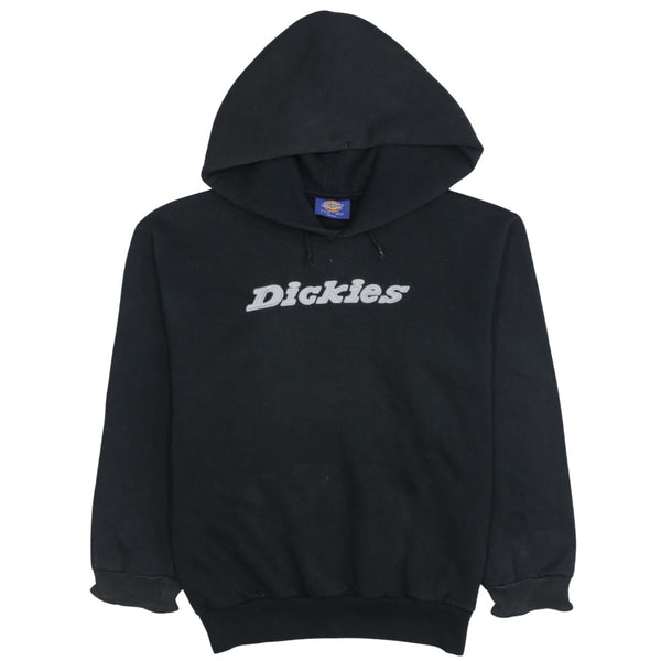 Dickies 90's Spellout Pullover Hoodie Small Black
