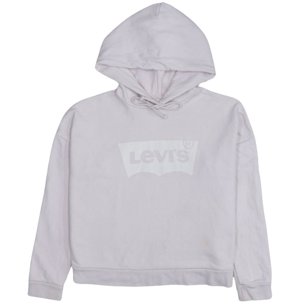 Levi's 90's Pink Spellout Pullover Hoodie, Women's Small, Vintage