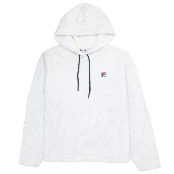 Fila 90's Hiking Warm Pullover Fleece Jumper XLarge White