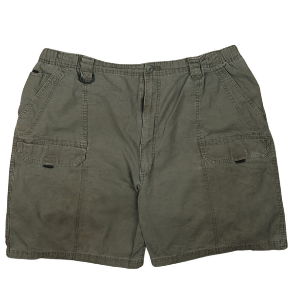 Vintage 90's Wrangler Men's Cargo Shorts Grey Sz 40, Retro Style
