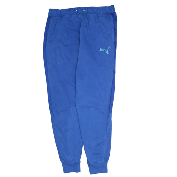 Puma Vintage 90's Blue Joggers Sweatpants Men's XLarge