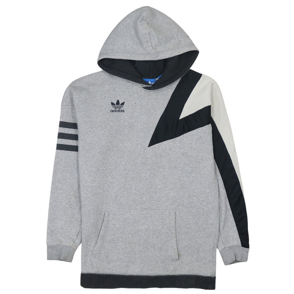 Adidas 90's Lightweight Pullover Hoodie Small Grey
