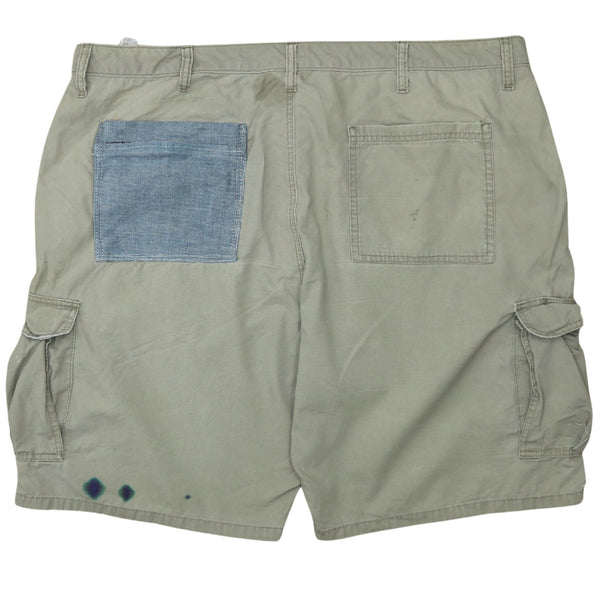 Wrangler 90's Cargo Pockets Baggy Chino Shorts 40 Beige Cream