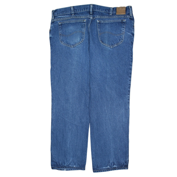 Lee 90's Lightwash Straight Leg Baggy Jeans / Pants 42 Blue