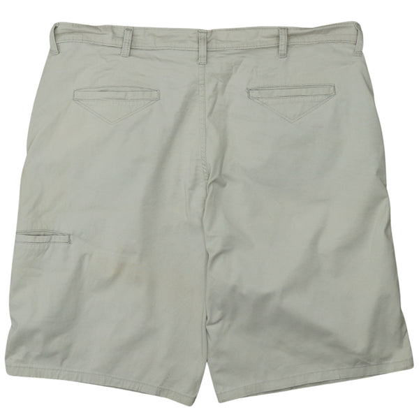 Wrangler 90's Baggy Chino Shorts 40 Beige Cream