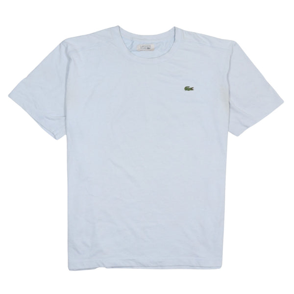 Lacoste 90's Short Sleeves Crew Neck T Shirt XLarge Grey