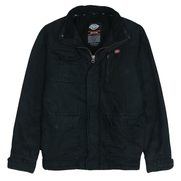 Dickies 90's Lightweight Black Full Zip Windbreaker Medium